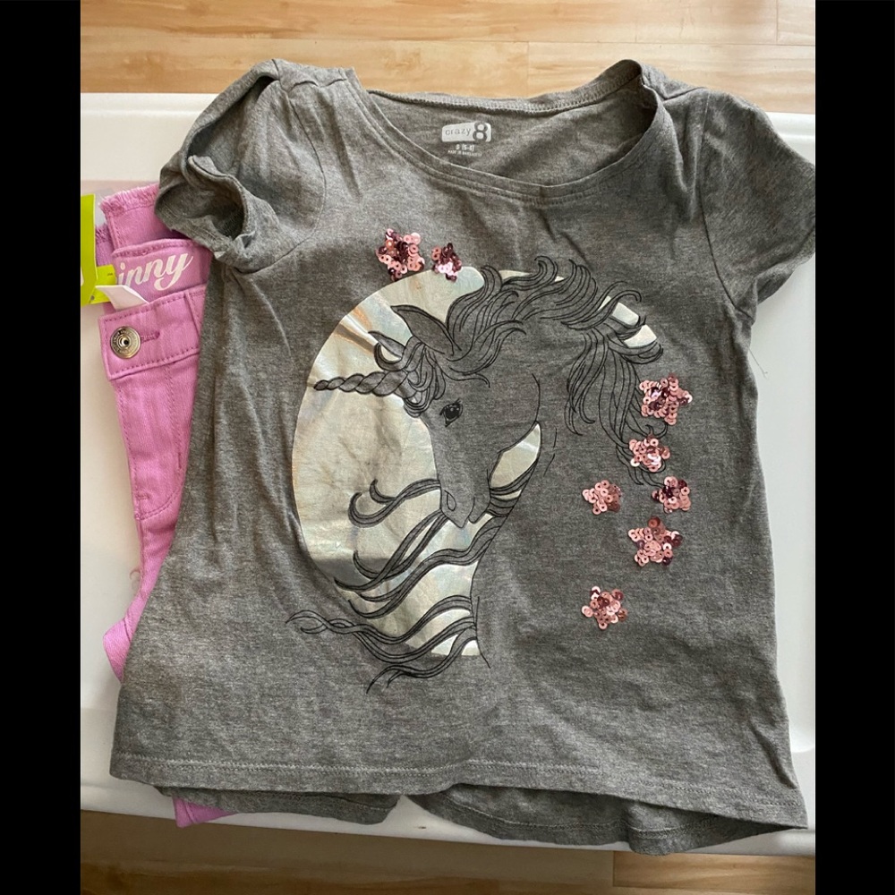 Girl’s Crazy 8 Unicorn 🦄 Top